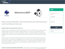 Tablet Screenshot of beep.wnyric.org