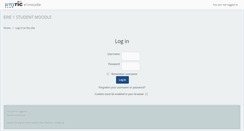 Desktop Screenshot of e1moodle.wnyric.org